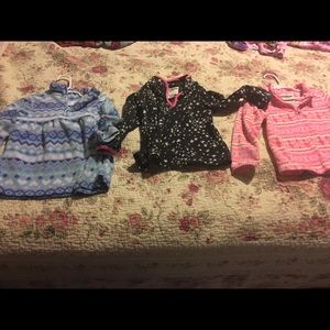 Girls 4T and 5T fleece pullovers. Bundle and save.